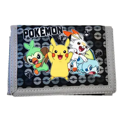 Children's Pokemon Character Tri-Fold Wallet