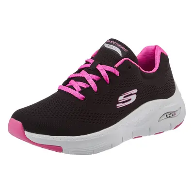 Skechers Women's Low-Top Trainers Black (Black Mesh/Trim BBK) 7.5