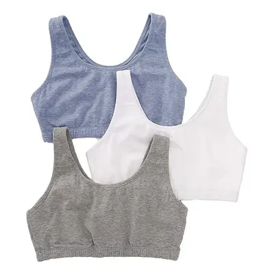 Fruit of the Loom Women's Tank Style Sports Bra - Pack 38 Grey