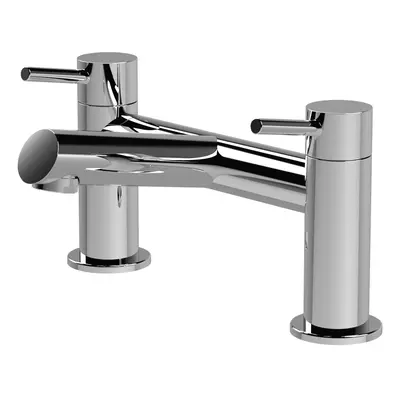 Minimalist Deck Mounted Bath Filler Tap - Chrome - Balterley