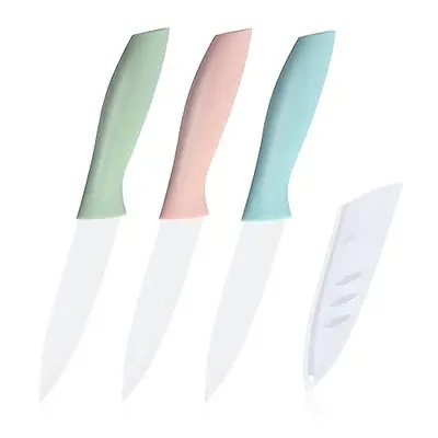 shoplease Chef Knives Set, Piece Ceramic Knives, inch Fruit Knife is Suitable for Most Vegetable