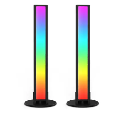 (US Plug) LED Atmosphere Light Speaker Music Player with APP Control Music Follow Mode Fill Ligh