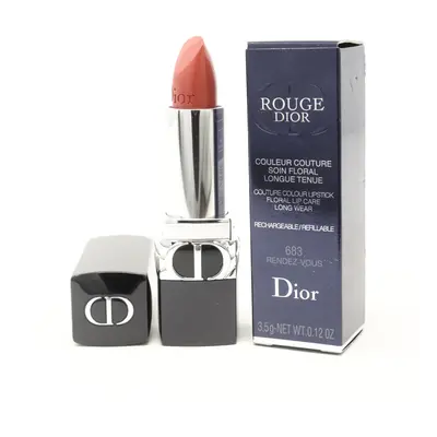 (683 Rendez-Vous (Satin)) Dior Rouge Dior Lipstick 0.12oz/3.5g New With Box