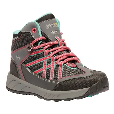 (1 UK Junior, Granite/Duchess) Regata Great Outdoors Childrens/Kids Samaris Hiking Boot