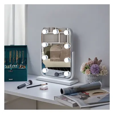 Hollywood Bright LED Light Dressing Mirror Makeup Table Mirror