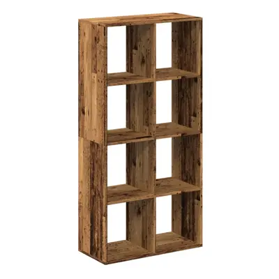 (old wood, 69.5 x x 137.5 cm) vidaXL Room Divider Bookcase Book Rack Bookshelf Engineered Wood