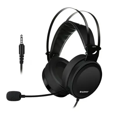 Driver Unit Noise Cancelling Gaming Wired Headphone With Mic 50mm