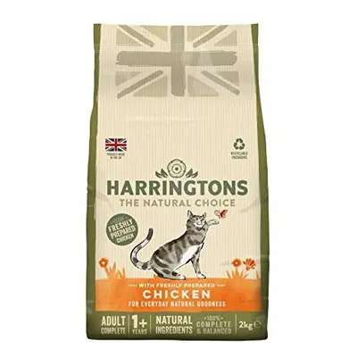 Harringtons Complete Adult Chicken Dry Cat food 2kg, Pack of