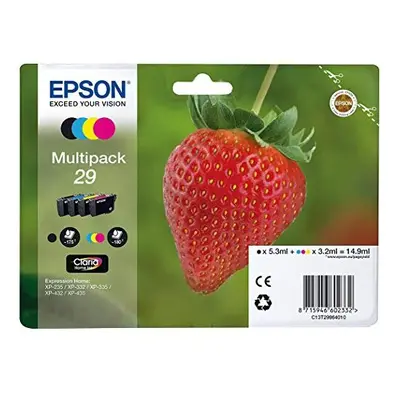 Epson C13T29864012 Ink cartridge multi pack, 5,3ml + 3x3,2ml, Pack qty