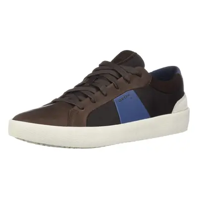 Geox Men's Low-Top Sneakers Brown Brown Blue C6386 UK