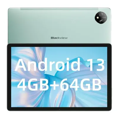 (4+64, Green) Blackview Tab Android Tablet 8GB 128GB 10.1-inch HD Display T606 Octa Core 7680mAh