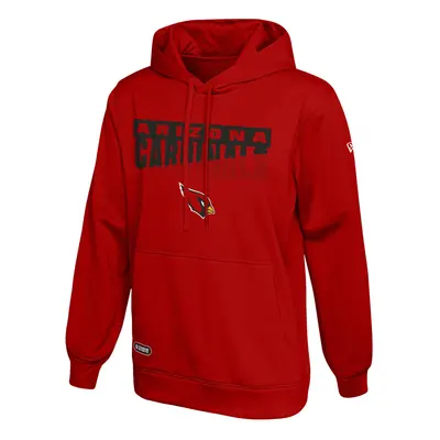 New Era NFL Mens Scoreboard Pullover Performance Hoodie Pro Football Fleece Hoodie Arizona Cardi