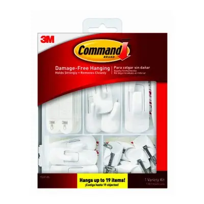 Command 17231ES Hanging Hooks General Purpose Assorted 54Pk Quantity