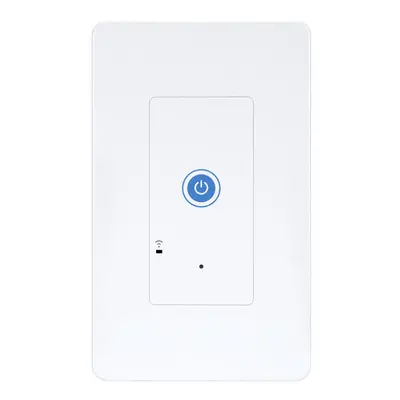 (IW101) US WiFi Smart Power Monitoring Wall Socket Switch Work with Amazon Alexa and Google Assi