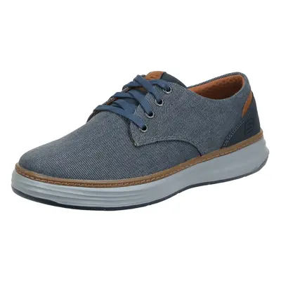 Skechers Men's Moreno Canvas Oxford Shoe Blue (NVY 417) Medium US