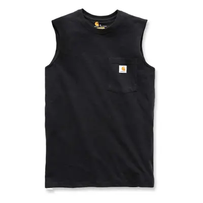 Carhartt Men's Workwear Pocket Sleeveless Midweight T-Shirt Relaxed Fi