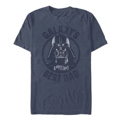 Star Wars Men's Darth Vader Space Father T-Shirt Gray Heather X-Large