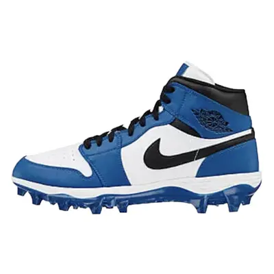 Nike Men's Jordan Mid TB Football Cleats White/Black-Royal Mid FJ680