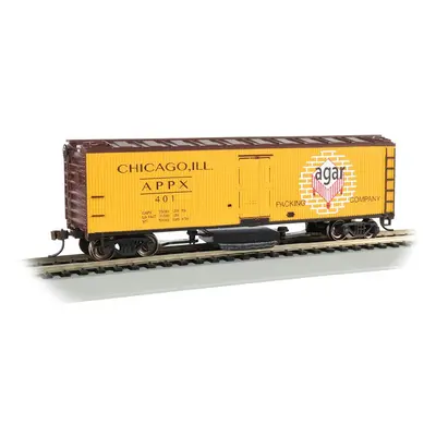 Track Cleaning Reefer Car AGAR Packing Company - HO Scale