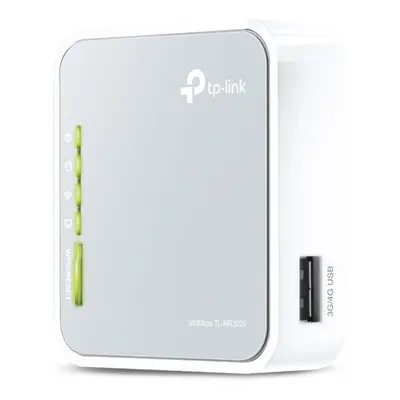 TP-LINK TL-MR3020 wireless router Single-band (2.4 GHz) Fast Ethernet 3G 4G Grey,White