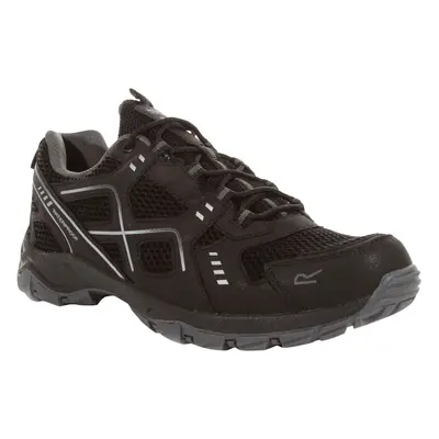 (8 UK, Black/Granite) Regatta Mens Vendeavour Waterproof Walking Shoes