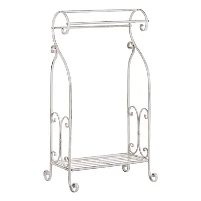 Towel Stand LINARES Metal White