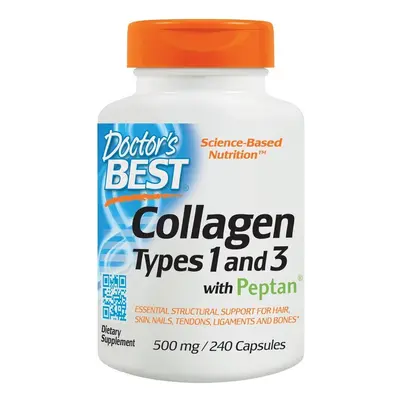 Doctor's Best Collagen Types & 3, caps( with Peptan, 500mg)