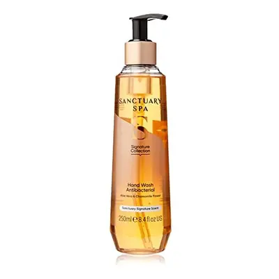 Sanctuary Spa Antibacterial Hand Wash, No Mineral Oil, Cruelty Free & Vegan Liquid Hand Soap, 25