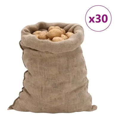 (60 x cm/ pcs) vidaXL Jute Sacks Jute Bag Burlap Bag Hessian Bag pcs 100% Jute gsm