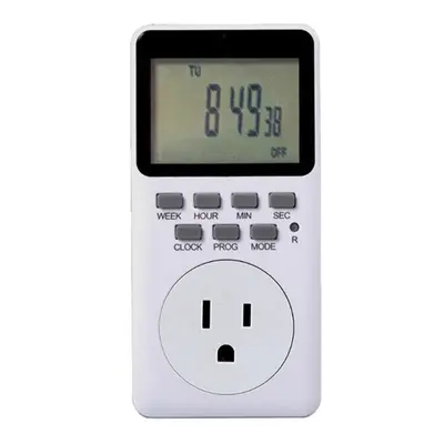 (US Plug) EU Plug Outlet Electric Digital Socket Timer Plug 220V Time Control Countdown Socket T