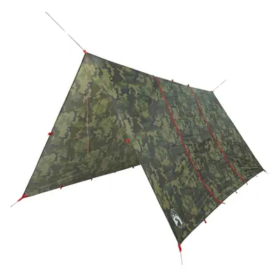 (camouflage, x cm) vidaXL Camping Tarp Outdoor Tarpaulin Shelter Sunshade Tent Tarp Waterproof