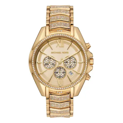 Michael Kors Whitney Chronograph Gold-Tone Stainless Steel Women's Wat