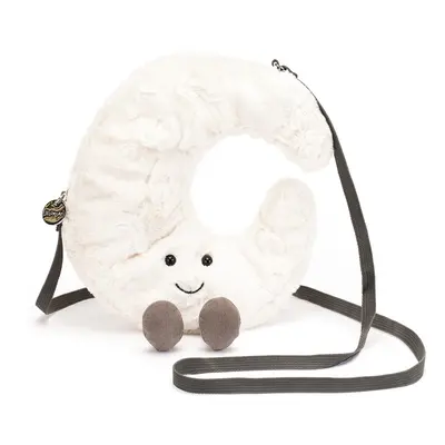 Jellycat Amuseables Moon Plush Bag inches | Crossbody and Shoulder Purse | Fun and Unique Handba