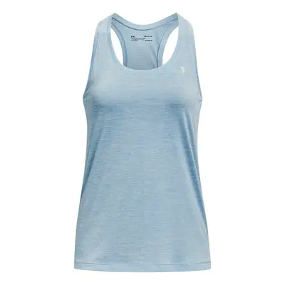 Under Armour Womens Tech Twist Tank Top (490) Blizzard/White/Metallic