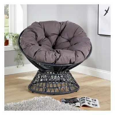 Rattan Egg Chair Garden Furniture Waterproof Cushion Indoor Outdoor