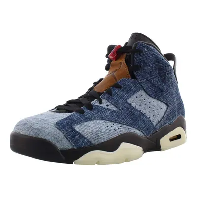 Nike Mens Air Jordan Retro Washed Denim Washed Denim/Black Denim Siz