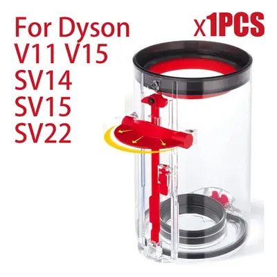 Large Dust Bin for Dyson V11 V15 SV14 SV15 SV22 Vacuum Cleaner Canister/Dust