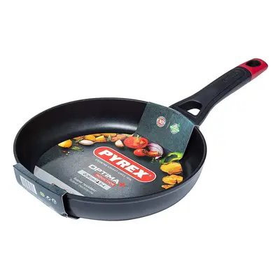 Pyrex Optima Frying Pan Non Stick Coating with Handle 26cm Black