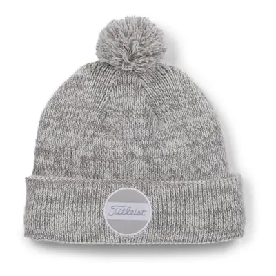 Titleist Junior Boardwalk Pom Pom Beanie, Heather/White