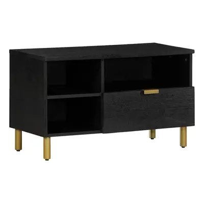 vidaXL TV Cabinet TV Stand Hifi Media Cabinet TV Unit Black Engineered Wood