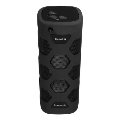 (Black) Wireless Bluetooth NFC speaker with Mobile Power, Outdoor Three Anti Waterproof Multifun