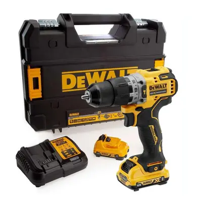 Dewalt Combi Hammer Drill 12v XR Brushless Compact x 2.0ah Battery DCD706D2