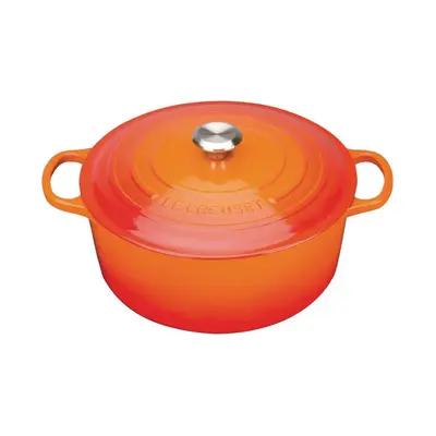 Le Creuset Cast Iron Round Casserole 24cm 4.2L Volcanic