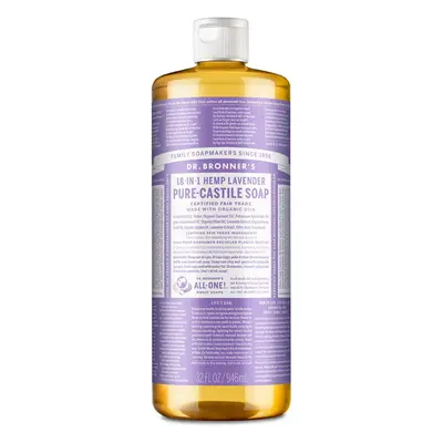 Dr Bronner's ml Organic Lavender Castile Liquid Soap