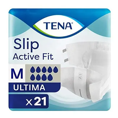 TENA Slip Ultima All-in-One Incontinence Pants - Medium (Pack of 21)