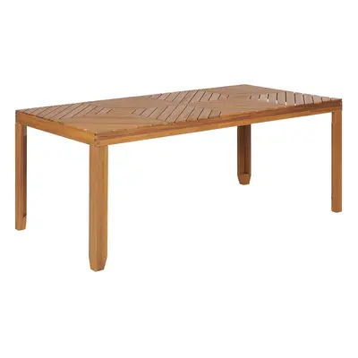 Acacia Wood Garden Dining Table x cm BARATTI