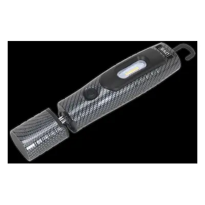 Rechargeable 360° Inspection Light 4W & 3W SMD LED Carbon Fibre Effect Lithium-ion