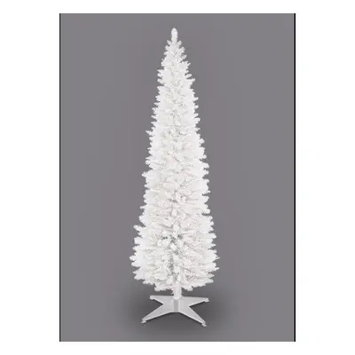 (7ft/210cm) Christmas Tree Slim White Pencil 4ft 5ft 6ft 7ft 8ft