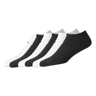 FootJoy Men's ComfortSof Low Cut 6-Pack Socks White / Black Fits