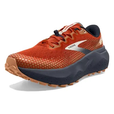 Brooks Mens Caldera Trail Running Shoe - Rooibos/Biscuit/Peacoat